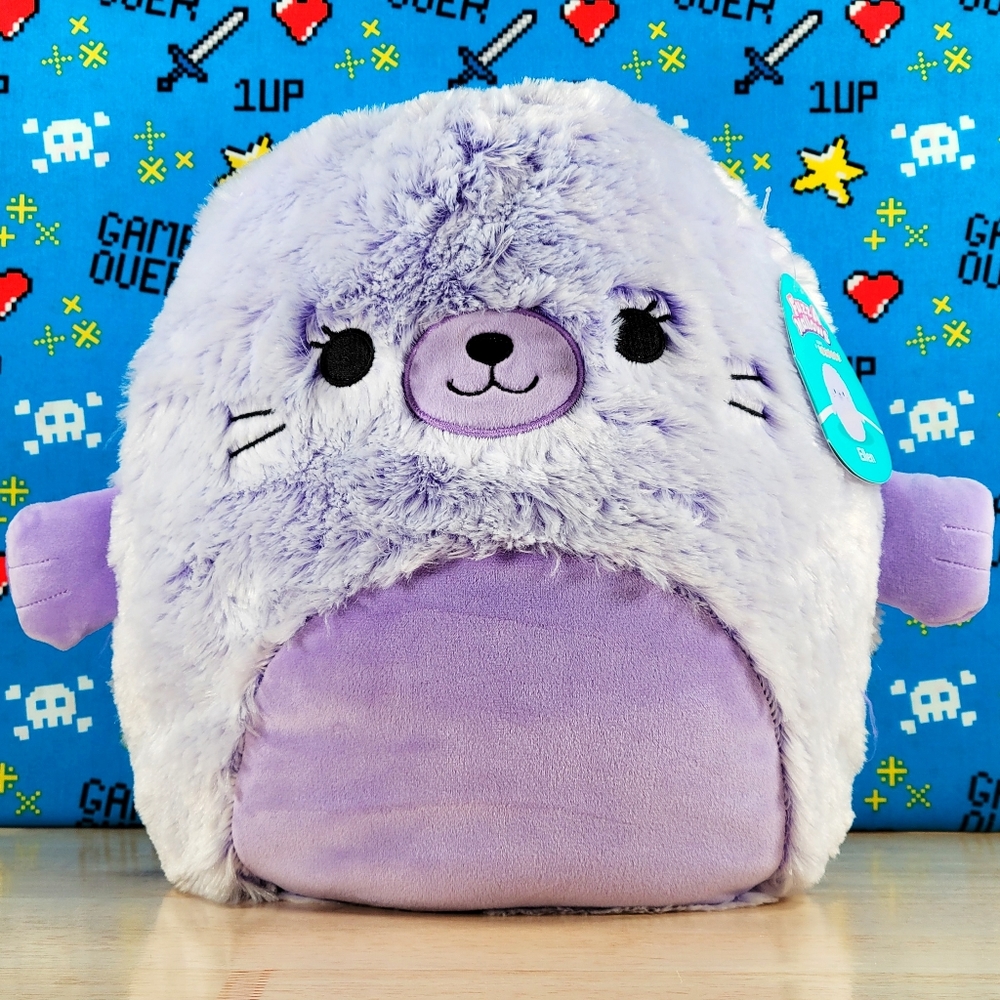 Squishmallow Ellen the Seal SFZ12 #21 Fuzz A Mallow UltraSoft Toy Plush NWT
